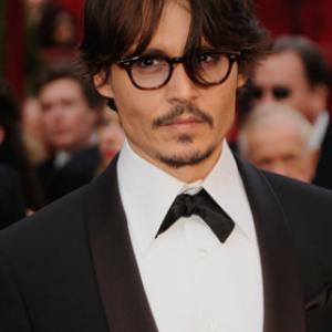 Johnny Depp at event of The 80th Annual Academy Awards 2008