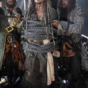 Johnny Depp in Pirates of the Caribbean Dead Men Tell No Tales 2017