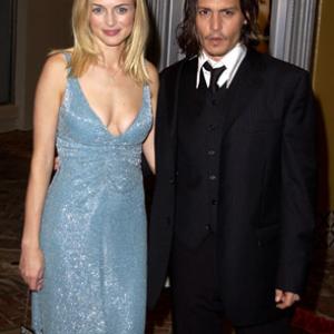 Johnny Depp and Heather Graham at event of From Hell 2001