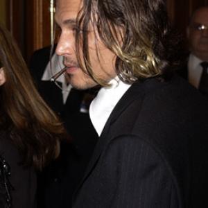 Johnny Depp at event of From Hell 2001