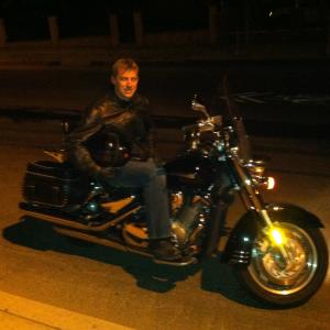 Centurion AD Night shoot  Movie set Motorcycle stunt driver