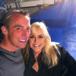 On Set with Actress Catherine Hickland