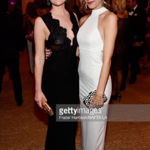 With actress Marah Fairclough at the 2015 BAFTA-Los Angeles Britannia Awards