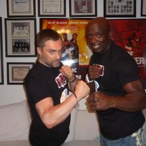 Alan Delabie and Billy Blanks