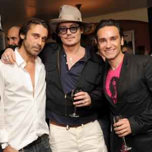 Antonio Del Prete, Johnny Depp, Jordi Molla'.