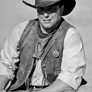 Texas Ranger photo shoot Robert Johnson Robert J Johnson actor print model Dallas