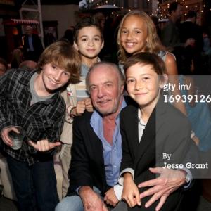 James Caan, Griffin Gluck, Kennedy Waite, J.J. Totah and Cooper Roth