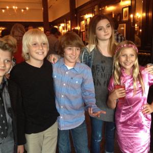 Morgan Lily, Miles Elliot, Jake Brennan, Cooper Roth and Sunny May Allison