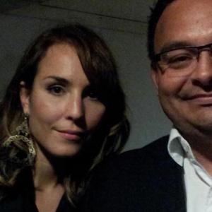 Cato M and Noomi Rapace at the filmfestival in Norway, Haugesund 2012