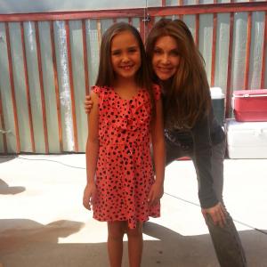 Hannah with Actress and Producer TJ Myers