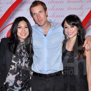 At the 'Touch' premiere in Saigon with Kathy Uyen, John Ruby and Porter Lynn.