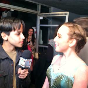 Red Carpet Interview with Teens Wanna Know