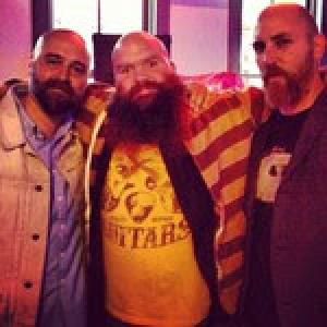 Craig Brewer, Jamie Harmon, and Marty at the Indie Films Peep Show