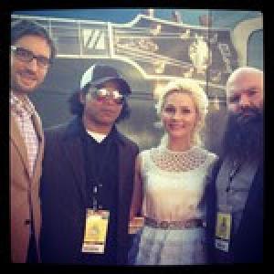 Clare Bowen Tim David and Marty from Nashville