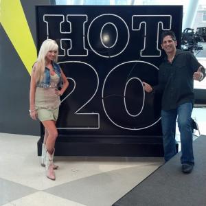 on set of CMTs Hot 20