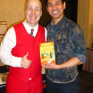 Comedian and author Adam Ace at Craig Duswalts Marketing Bootcamp