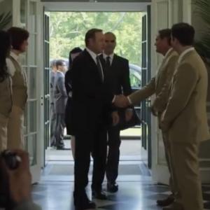 With Kevin Spacey in House of Cards