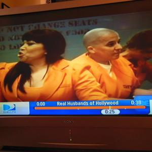 This Is Me Playing A Prison Inmate on the Show  Real Husbands Of Hollywood The Episode Is  Black Is The Same Old Black Im The One With The Ponytail Looking Down on the far rightThats Tisha Campbell Martin In The SceneAired 11252014