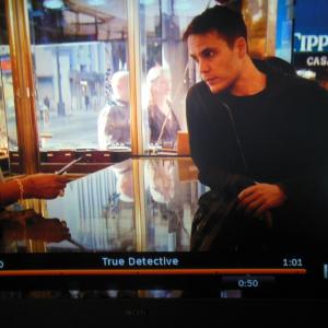 Me In True DetectiveEpisode is Other LivesAired On HBO July 19th2015Im Center Frame BackIm Walking On The SidewalkYou Can See Me In The WindowLong Blonde Hair Walking With A Guy