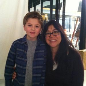 With Linda Mendoza, director of episode 117 of 