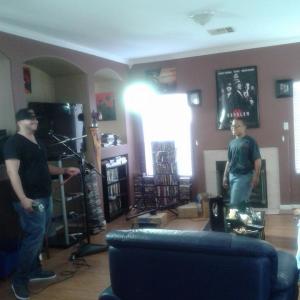On the set behind the scenes ofA sons Love