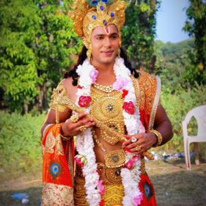 Saurabh Pandey as Lord Krishna in Sony Tv's Suryaputra Karn