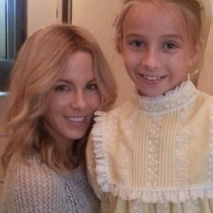 Paris with Kate Beckinsale on set of The Disappointments Room