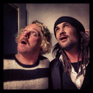 Looking for UFO's with Keith Lemon after my appearance on Celebrity Juice