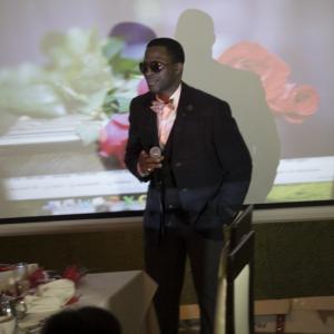 Still shot of Richards Oliver Jr. Performing LIVE for a Valentine's Day Soiree at the prestigious 2 time michelin 5 star rated indian restaurant: 