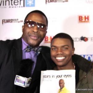 Celebrity Host & Executive Producer, Writer, Actor & Director of The Rhyme Impersonator Show: Richard Oliver Jr. with Hollywood Actor: 