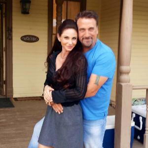 Having sooo much fun working sidebyside literally with Daniel Baldwin of the set of Deadly Sanctuary!