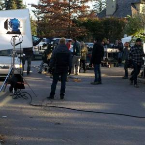 Filming of scene 3, 