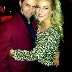 Martin Lopez was caught out on the town with close family friend Deirdre Robinett Deirdre performs for Lord of the Dance and was both national and world champion in Irish dancing