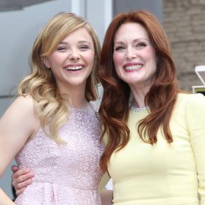 Julianne Moore and Chlo Grace Moretz at event of Kere 2013