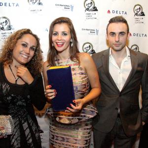 Friars Film Festival Violeta Barca-Fontana, Paula Román and David Vega