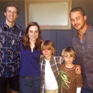 On Set of CONSUMED with Daryl Wein Zoe Lister Jones Nick Bonn and Taylor Kinney