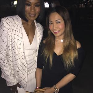 Tracy McNulty and Angela Bassett at American Horror Story Screening event in Paramount Studios