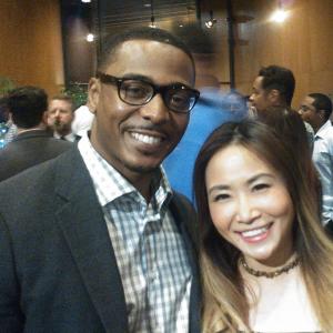 Tracy McNulty and RonReaco Lee at Survivor Remorse Film Screening Event at Directors Guild of America