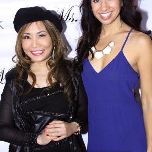 Tracy Mcnulty and Helenna Santos at Ms. In The Biz Event