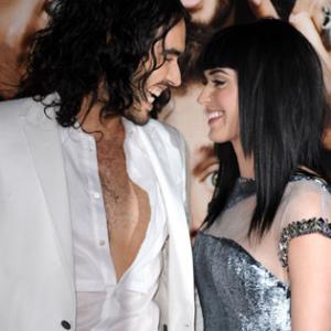 Russell Brand and Katy Perry at event of Get Him to the Greek 2010