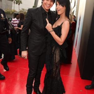 Adam Lambert and Katy Perry at event of This Is It 2009