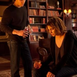 Still of Ian Somerhalder and Lauren Cohan in Vampyro dienorasciai (2009)