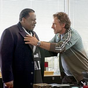 CEDRIC THE ENTERTAINER and HARVEY KEITEL star as Sin LaSalle and Nick Carr in MGM Pictures' comedy BE COOL.