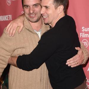 Sam Rockwell and Jake Johnson at event of Digging for Fire 2015