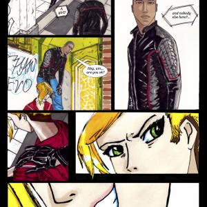 How Gerald Royston Horler and Zoe Ping look in the Pure Bloodlines Graphic Novel, based on the Pure Bloodlines movie trilogy
