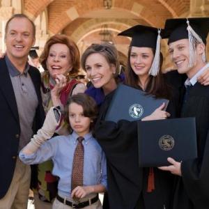 Still of Michael Keaton, Carol Burnett, Alexis Bledel, Jane Lynch and Zach Gilford in Post Grad (2009)