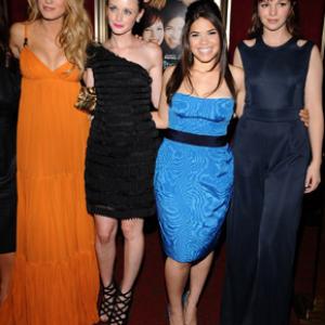 Alexis Bledel, Blake Lively, Amber Tamblyn and America Ferrera at event of The Sisterhood of the Traveling Pants 2 (2008)