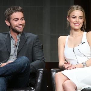 Chace Crawford and Rebecca Rittenhouse at event of Blood amp Oil 2015