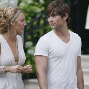 Still of Blake Lively and Chace Crawford in Liezuvautoja (2007)