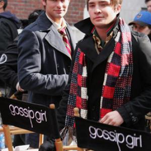 Chace Crawford and Ed Westwick at event of Liezuvautoja 2007